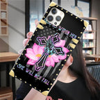 Compatible with iPhone 12 12 Pro Case, Praying Cross Hands Luxury Golden - Image 7