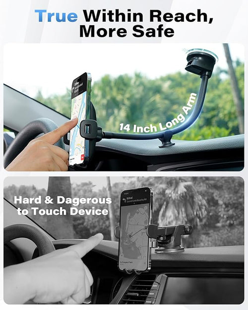 1Zero Solid Car Truck Phone Mount Holder - Image 2