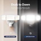 Onforu 2 Pack 100W 11000LM LED Motion Sensor Outdoor Lights, Dusk to Dawn Flood - Image 6
