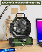 ADUST Camping Battery Powered Fan - Image 7