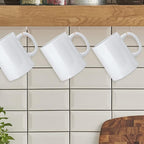 Cup Screw Hooks, 100 Pack 1 inch Metal Screw in Ceiling Plant Hanger Wind - Image 7