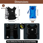 ITIEZY Running Vest for Women Men, 5L Hydration Backpack Lightweight Running - Image 5