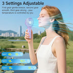 HandFan 10400mAh Personal Handheld Fan, 40Hrs Long-Lasted Hand Fan Rechargeable - Image 4