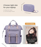 LOVEVOOK Laptop Backpack Purse for Women, Cute College School Backpack Bookbag - Image 8