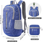 ZOMAKE 25L Ultra Lightweight Packable Backpack, Foldable Hiking Backpacks Water - Image 2