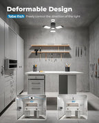 toberich LED Garage Light Bulbs 2 Pack, 8000LM Shop Lights - Image 3
