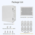 Junction Box ABS Plastic IP65 Waterproof Dustproof Universal Electrical - Image 7
