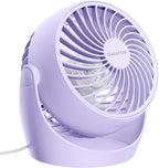 Gaiatop Desk Fan, 5-Inch Portable Electric Table Desktop Air Circulator Fans by GAIATOP