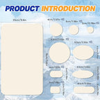 35Pcs Down Jacket Repair Patch Kit Pre-Cut Nylon Patches - Image 2