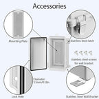 LeMotech Electrical Box, IP67 Waterproof Hinged Cover Stainless Steel Latch - Image 4