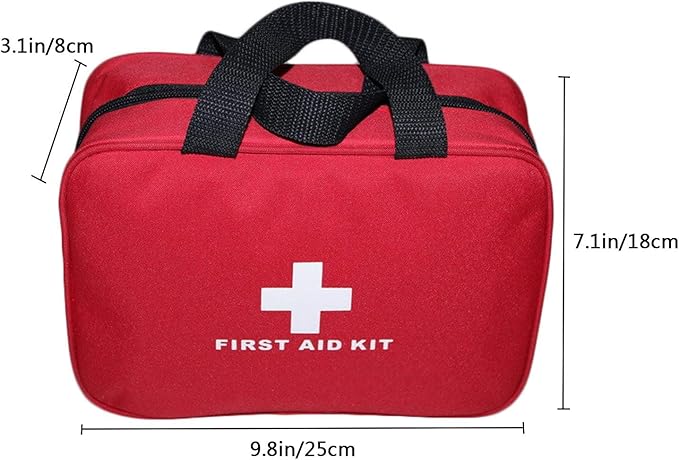AOUTACC Nylon First Aid Empty Kit, Compact Waterproof and Lightweight First Aid - Image 2