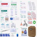 Carlebben EMT Pouch MOLLE Ifak Pouch Tactical MOLLE Medical First Aid Kit - Image 2