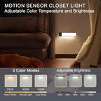 Under Cabinet Lighting, 4200mAh Rechargeable Motion Sensor Light Indoor - Image 8