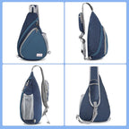 ZOMAKE Sling Bag, Small Crossbody Sling Backpack, Water Resistant Shoulder - Image 7