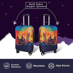 Explore Land Travel Luggage Cover Suitcase Protector Fits 23-26 Inch Case - Image 2