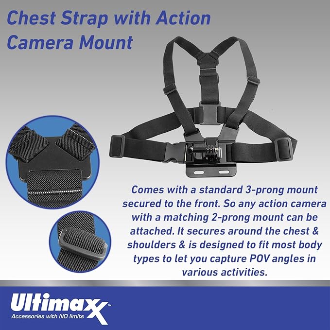 Ultimaxx GoPro HERO13 Black Action Camera Specialty Bundle - Image 3