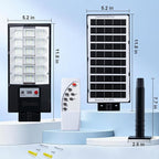 Solar Street Lights Outdoor, 2500LM Solar Security Lights - Image 8