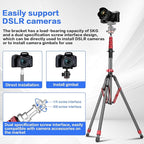 FreeSea Light Stand Aluminum, Adjustable Tripod Stand - Image 8