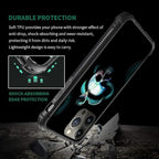 for iPhone 14 Pro Max Case, Skeleton Winding Snake Pattern Graphic Design Girl - Image 6