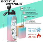 40 oz Insulated Water Bottle - Image 4