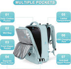 coofay Personal Item Travel Backpack - Image 4