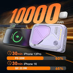 SEANCHEER P05 Portable Charger, Magnetic Power Bank, Small PowerBank, Battery - Image 4