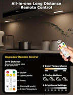 8" Ultra-Thin Under Cabinet Lighting Wireless, Aluminum Alloy Under Counter - Image 2