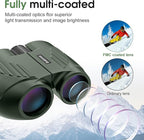 20X25 Compact Binoculars for Adults, Large Eyepiece Waterproof Binocular - Image 3
