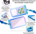 Personalized Initial Waterproof Phone Pouch Case - Image 3