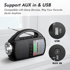 AM FM NOAA Weather Radio, Portable Emergency Radio - Image 7