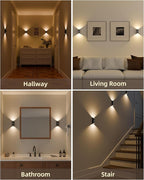 EZVALO Motion Sensor Wall Lights, 4000mAh Rechargeable Battery Operated Wall - Image 4