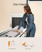 LOVEVOOK 40L Travel Backpack for Women & Men, Airline Approved Carry On Luggage - Image 4