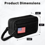 Toiletry Bag for Men Tactical Travel Dopp Kit - Image 6
