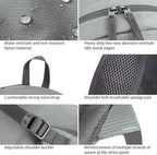 FENGDONG 35L Lightweight Foldable Waterproof Packable Travel Small Hiking - Image 4