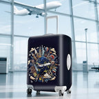 ANNA QUEEN Travel Globe Airplane Luggage Cover -Stretchable Airplane Suitcase - Image 9