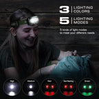 EverBrite Headlamp, 5 Pack Kids Headlamp - Image 2