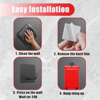 Emergency Fire Blanket Wall Hooks，Waterproof Stainless Steel Adhesive Hooks - Image 5