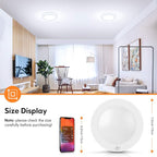 Motion Sensor LED Ceiling Light, 15W & 1200LM, 3 Colors in 1, 7.5inch Flush - Image 5