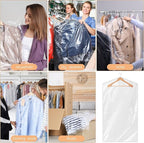 90 PCS Dry Cleaner Bags Plastic Clear 51 Inches, Garment Bags - Image 7