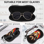 Glasses Case Sunglasses Eyeglass Soft Case Zipper Light Neoprene Pouch - Image 3