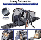 Lekebobor Large Cat Backpack Carrier Expandable Pet Carrier Backpack - Image 3