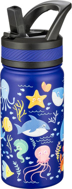 Fanhaw 14 Oz Kids Insulated Water Bottle by FANHAW