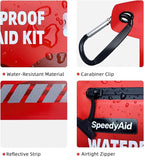 211 PCS Waterproof First Aid Kit, IPX7 Rated Dry Bag - Image 4