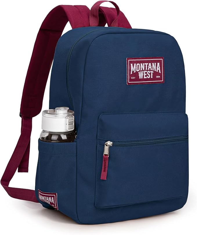 Montana West Backpack for Women Men 2 PCS Lightweight College Bookbags Casual - Image 3