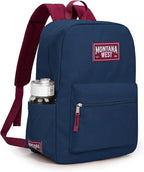 Montana West Backpack for Women Men 2 PCS Lightweight College Bookbags Casual - Image 3