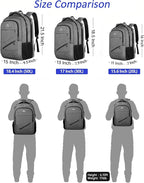 MATEIN 18 Inch Extra Large Laptop Backpack, 50 L Travel Backpack - Image 8