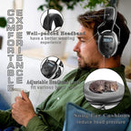 PROHEAR AM FM Digital Ear Protection 25dB NRR Audio Headphones, Noise Reduction - Image 5