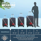 Explore Land Travel Luggage Cover Suitcase Protector Fits 27-30 Inch Case - Image 5