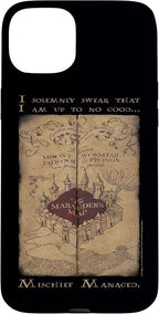 iPhone 15 Plus Harry Potter Marauder's Map Words Case by HarryPotter
