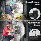 Work Light, 2500LM Ultra Bright, 5200mAh Rechargeable LED Work Lights, Magnetic - Image 5